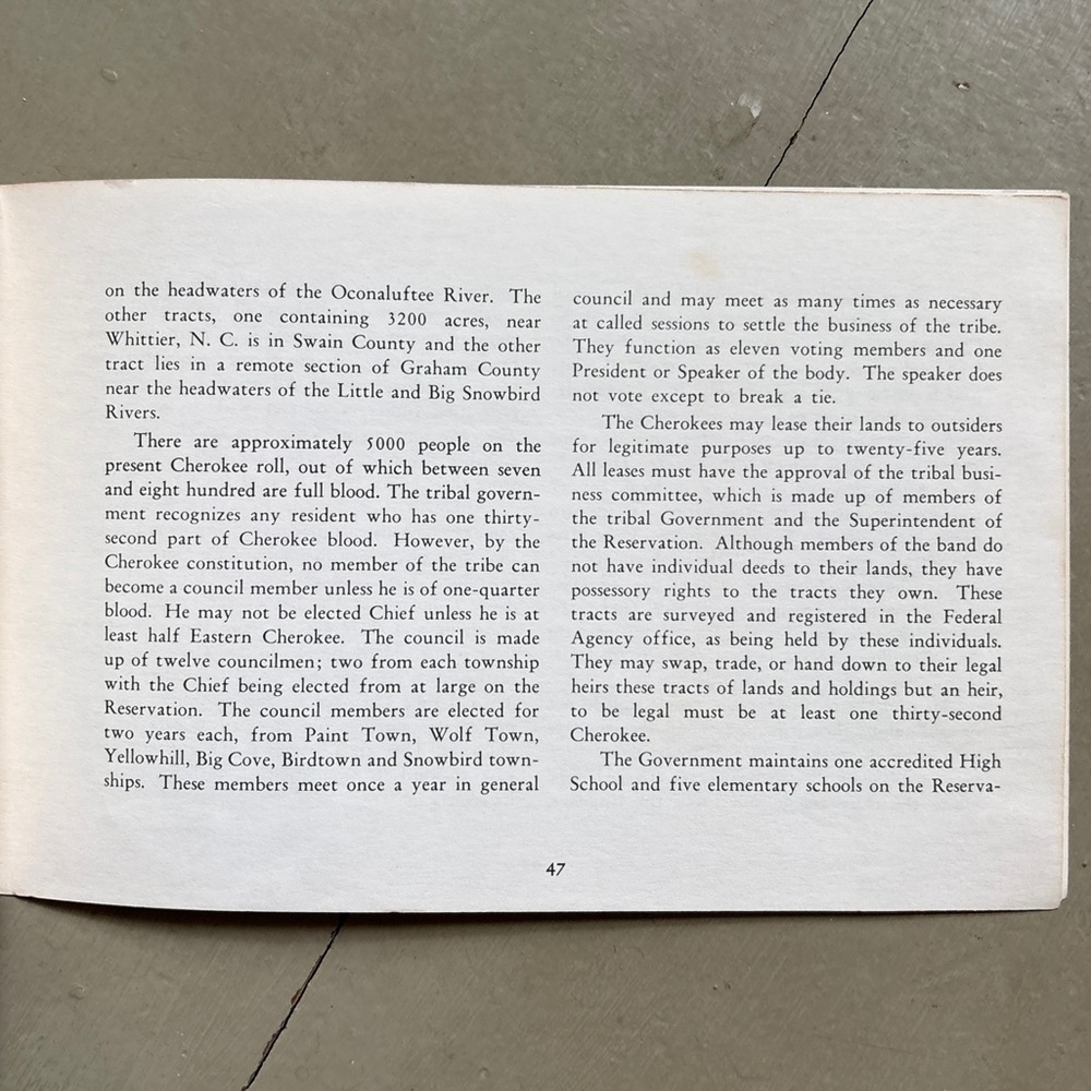 1961 The Story of the Cherokee People Sequoyah Trail of Tears Native American - Picture 6 of 10